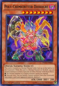 Poly-Chemicritter Dioxogre - INOV - Rare
