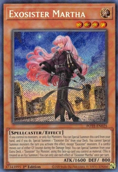 Exosister Martha - POTE - Secret Rare