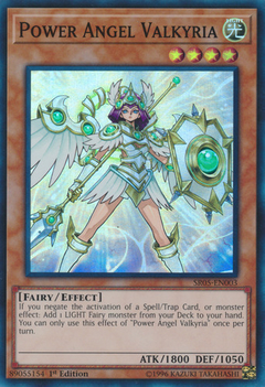 Power Angel Valkyria - SR05 - Super Rare