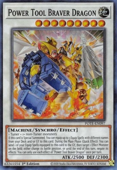 Power Tool Braver Dragon - POTE - Super Rare