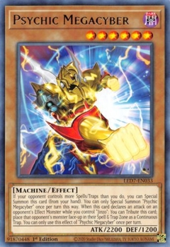 Psychic Megacyber - LED7 - Rare