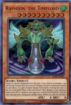 Raphion, the Timelord - BLRR - Ultra Rare