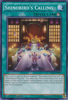 Shinobird's Calling - RATE - Common
