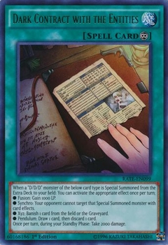 Dark Contract with the Entities - RATE - Ultra Rare