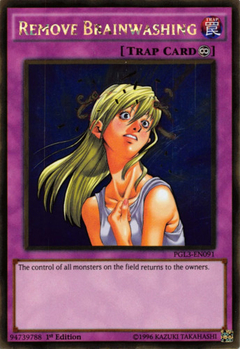 Remove Brainwashing - PGL3 - Gold Rare