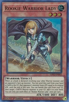 Rookie Warrior Lady - GFP2 - Ultra Rare