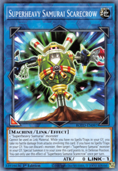 Superheavy Samurai Scarecrow - ROTD - Common