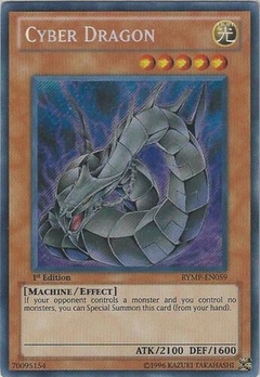Cyber Dragon (Black) - RYMP - Secret Rare