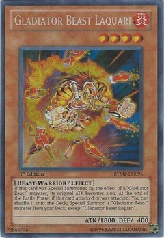 Gladiator Beast Laquari - RYMP - Secret Rare