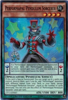 Performapal Pendulum Sorcerer - CT13 - Super Rare