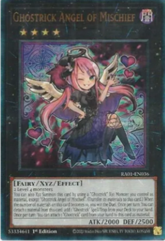 Ghostrick Angel of Mischief - RA01 - Prismatic Ultimate Rare