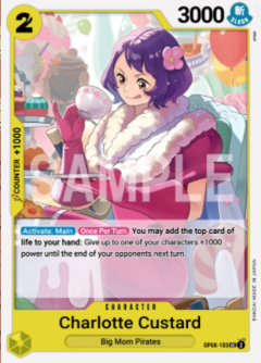 Charlotte Custard - OP08-103 - UC