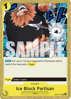 Ice Block Partisan - OP09-115 - UC