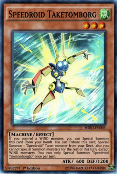 Speedroid Taketomborg - HSRD - Super Rare