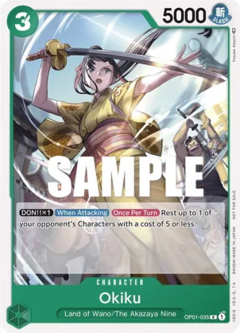Okiku (Tournament Pack Vol. 4) - OP01-035 - R