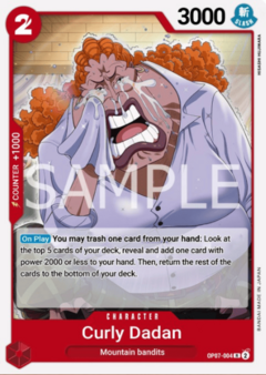 Curly Dadan - OP07-004 - R