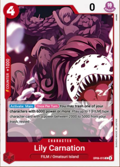Lily Carnation - OP06-015 - C