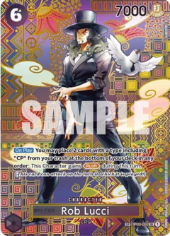 Rob Lucci (Parallel) (Special) - OP03-092 - SR