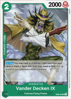 Vander Decken IX - OP06-033 - R