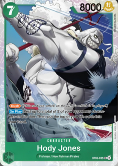 Hody Jones - OP06-035 - SR