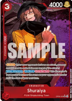 Shuraiya (Parallel) - OP06-009 - SR