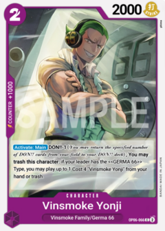 Vinsmoke Yonji - OP06-066 - C
