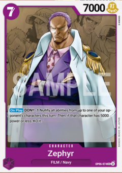 Zephyr - OP06-074 - R