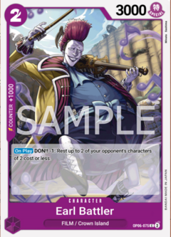 Earl Battler - OP06-075 - C