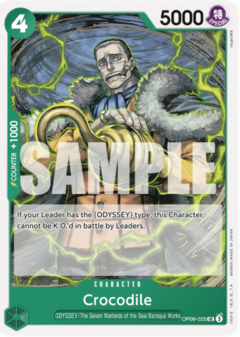 Crocodile - OP09-025 - UC