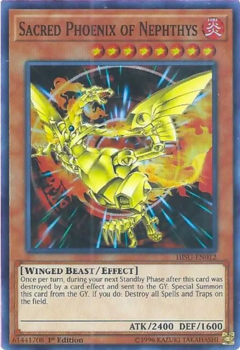 Sacred Phoenix of Nephthys - HISU - Super Rare