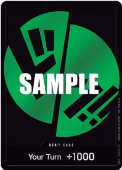 DON!! Card (Green) (Roronoa Zoro)