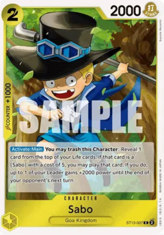 Sabo - ST13-007 - C