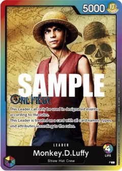 Monkey.D.Luffy (Leader Pack - Live Action) (Sealed Battle 2023 Vol. 1) - P - L