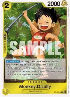 Monkey.D.Luffy - ST13-014 - C