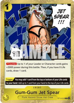 Gum-Gum Jet Spear - ST13-018 - C