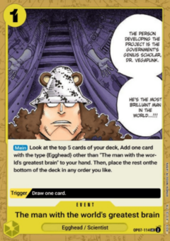 He Possesses the World's Most Brilliant Mind - OP07-114 - UC
