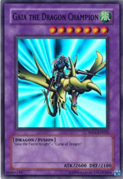 Gaia the Dragon Champion - RP01 - Super Rare