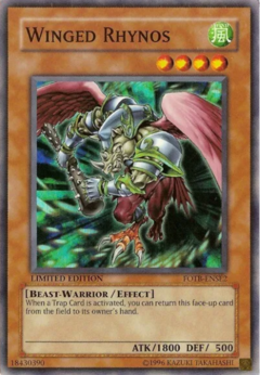 Winged Rhynos - FOTB - Super Rare