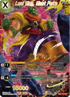Lord Slug, Giant Force - DB3 - SR