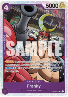 Franky - OP09-072 - SR