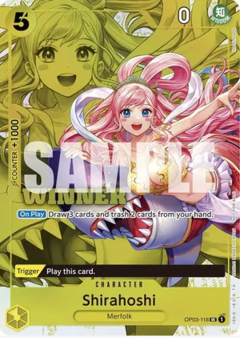 Shirahoshi (Winner Pack Vol. 6) [Winner] - OP03-116 - UC