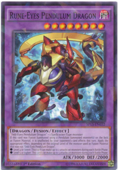 Rune-Eyes Pendulum Dragon - SP15 - Common