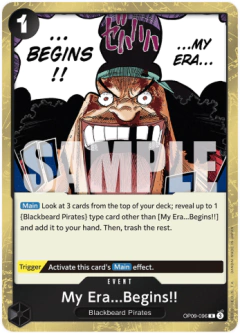 My Era...Begins!! - OP09-096 - R