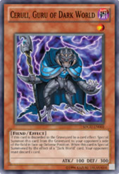 Ceruli, Guru of Dark World - SDGU - Super Rare