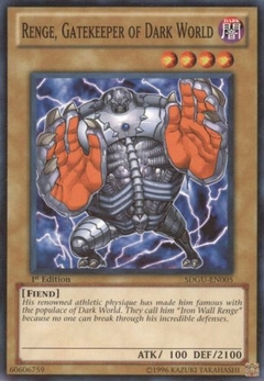 Renge, Gatekeeper of Dark World - SDGU - Common