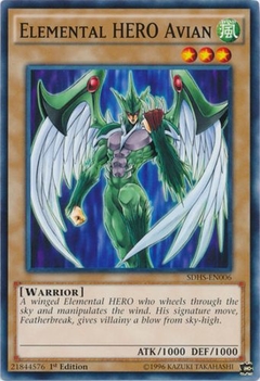 Elemental HERO Avian - SDHS - Common