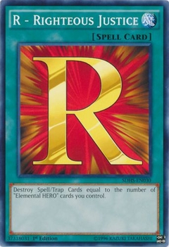 R - Righteous Justice - SDHS - Common