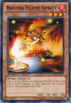 Raging Flame Sprite - SDOK - Common