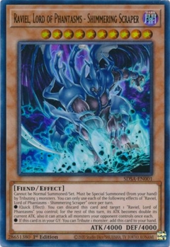 Raviel, Lord of Phantasms - Shimmering Scraper - SDSA - Ultra Rare