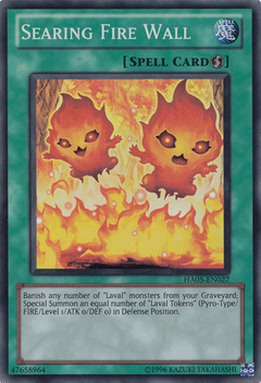 Searing Fire Wall - HA05 - Super Rare